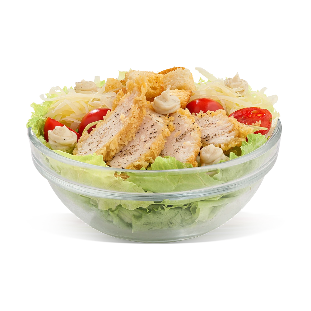 Салат цезарь