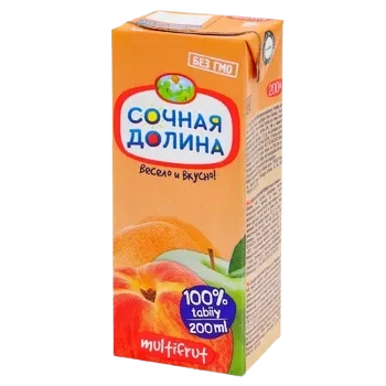 СОК МУЛЬТИФРУКТ "СОЧНАЯ ДОЛИНА"