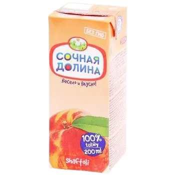 СОК ПЕРСИК "СОЧНАЯ ДОЛИНА"