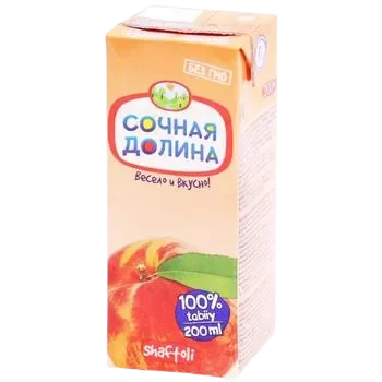 СОК ПЕРСИК "СОЧНАЯ ДОЛИНА"